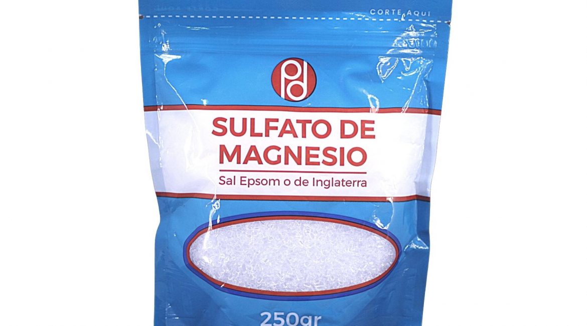 Sulfato de Magnesio * 250 gr.