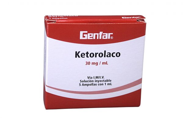 Ketorolaco 30 mg * 5 amp. GENFAR