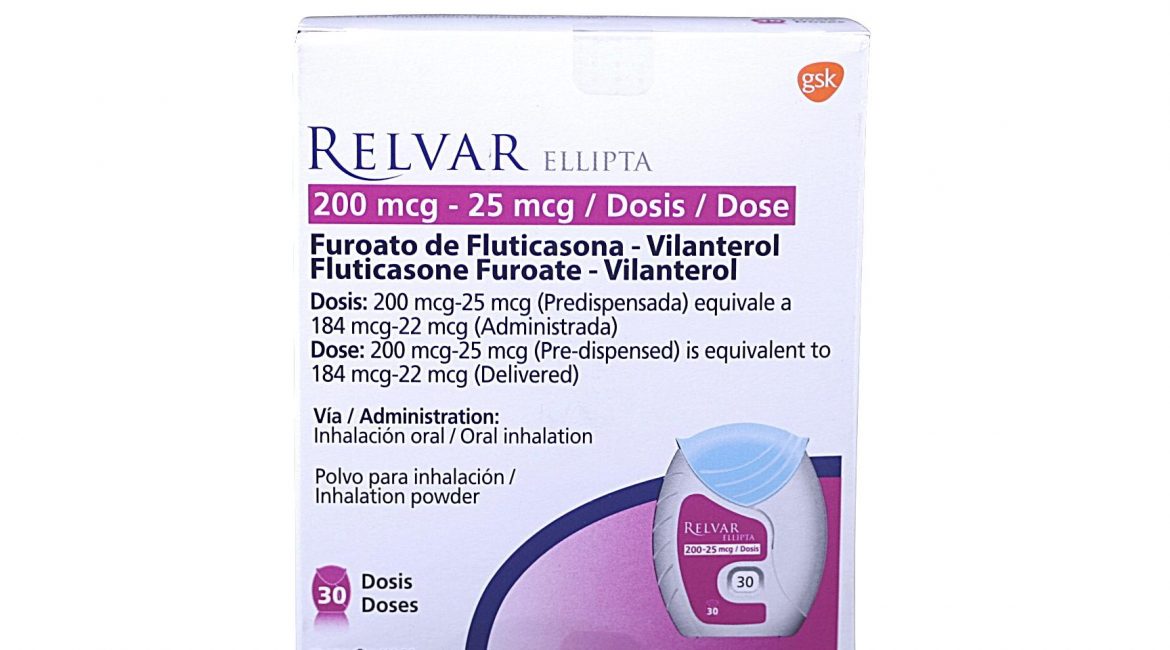 Relvar Ellipta 200/25 mcg * 30 dosis