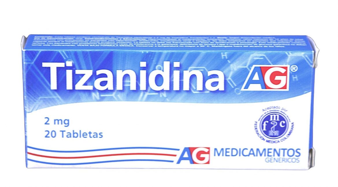 Tizanidina AG 2 mg * 20 tabl.