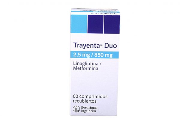 Trayenta Duo 2.5/850 mg * 60 comprim. BOEHRINGER