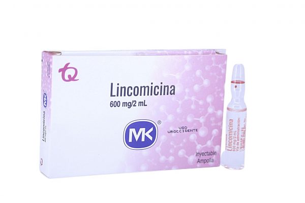 Lincomicina 600 mg/2mL * 1 amp. TECNOQUIMICAS