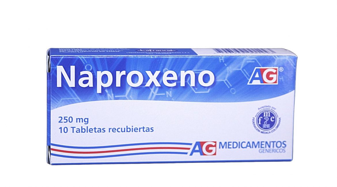 Naproxeno 250 mg * 10 caps. AG