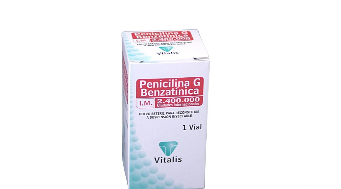 Penicilina G Benzat?nica 2.4 I.M. * 1 vial