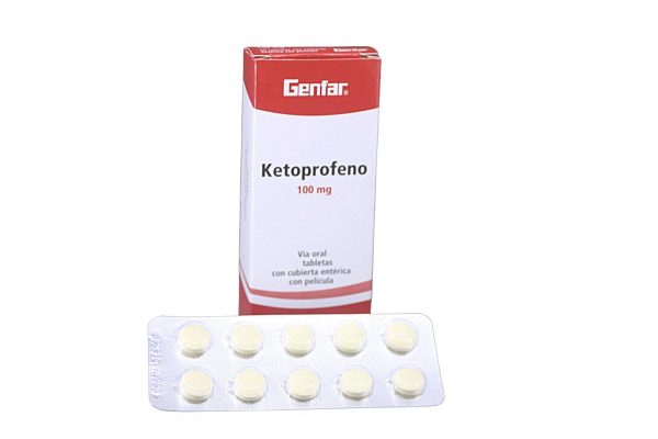 Ketoprofeno 100 mg * 10 tabl. GENFAR