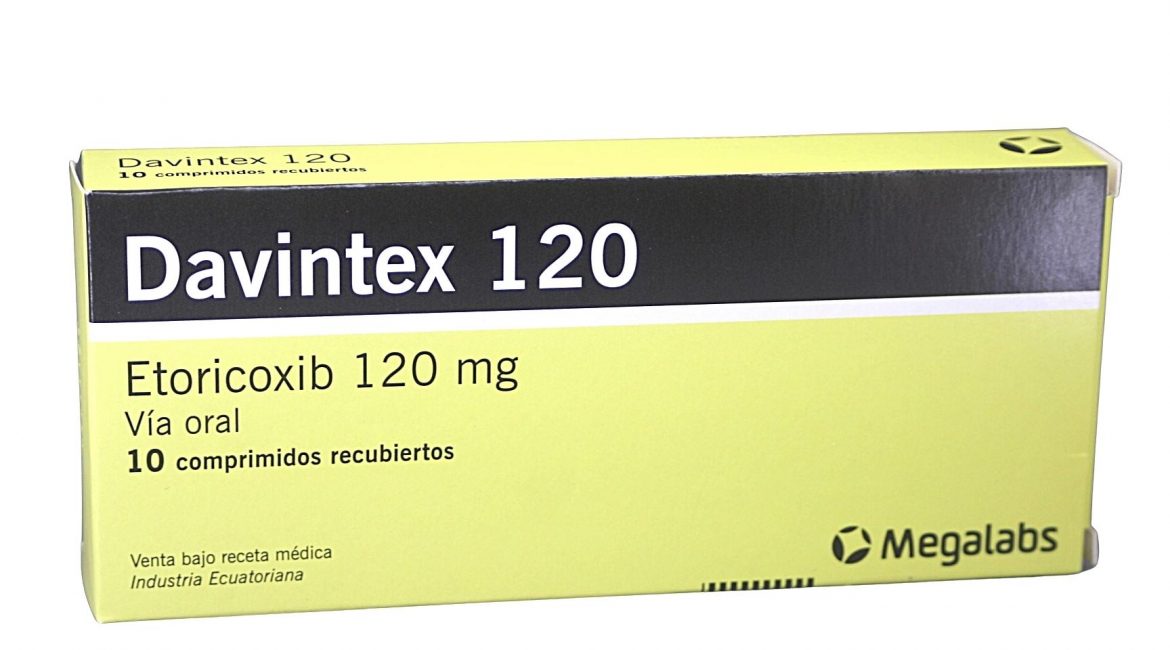 Davintex 120 mg * 10 comprim.