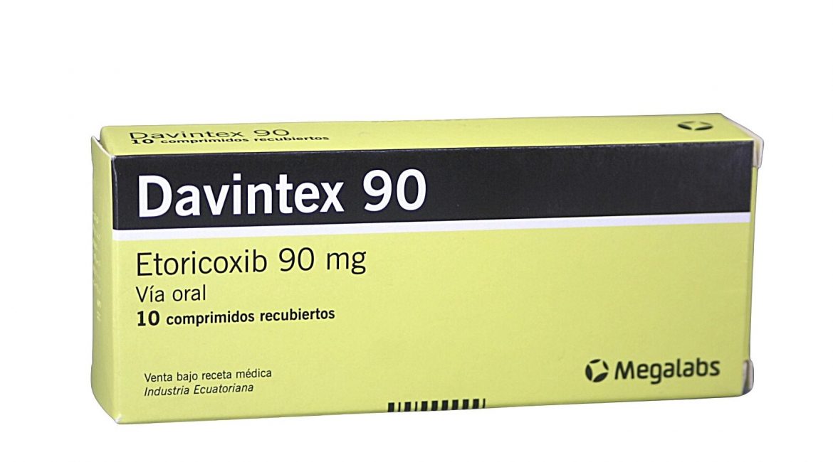 Davintex 90 mg * 10 comprim.