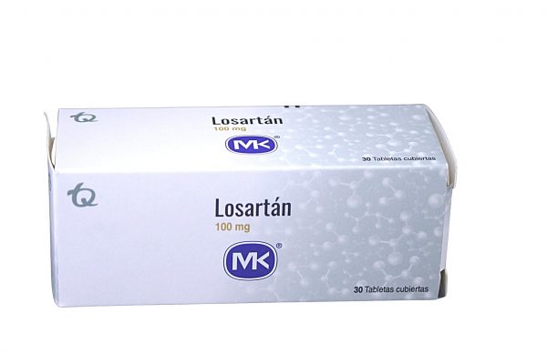 Losartan MK 100 mg * 30 tabl. TECNOQUIMICAS