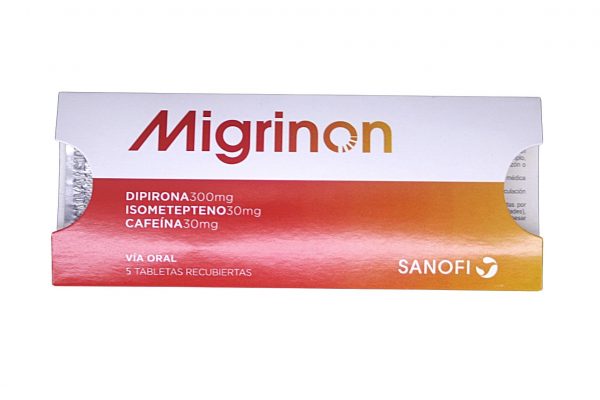 Migrinon 300 mg * 5 tabl. OPELLA HEALTHCARE