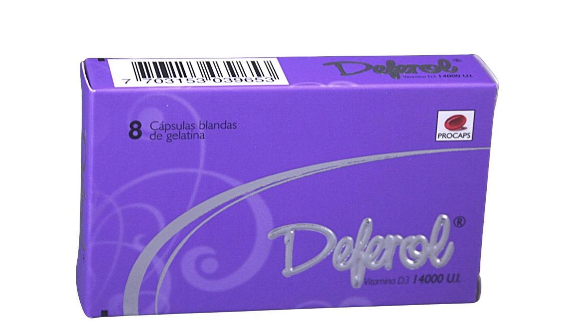 Deferol 14000 UI * 8 caps.