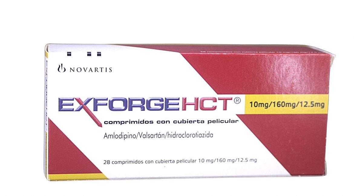 Exforge HCT 10/160/12.5 mg * 28 comprim.