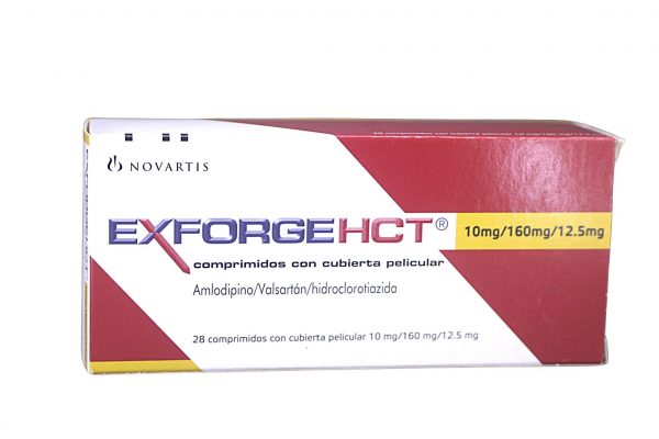 Exforge HCT 10/160/12.5 mg * 28 comprim. SIEGFRIED