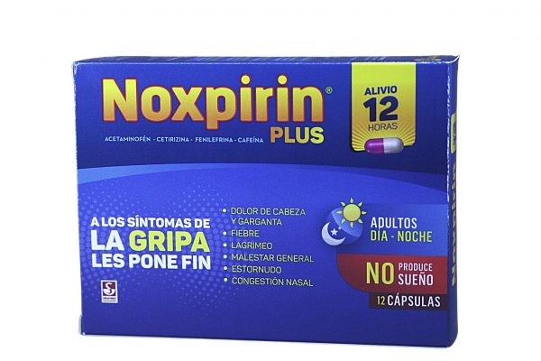 Noxpirin Plus * 12 caps. SIEGFRIED
