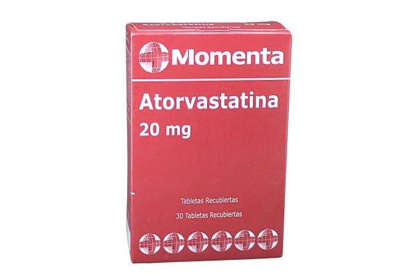 Atorvastatina 20 mg * 30 tabl. MOME EUROFARMA