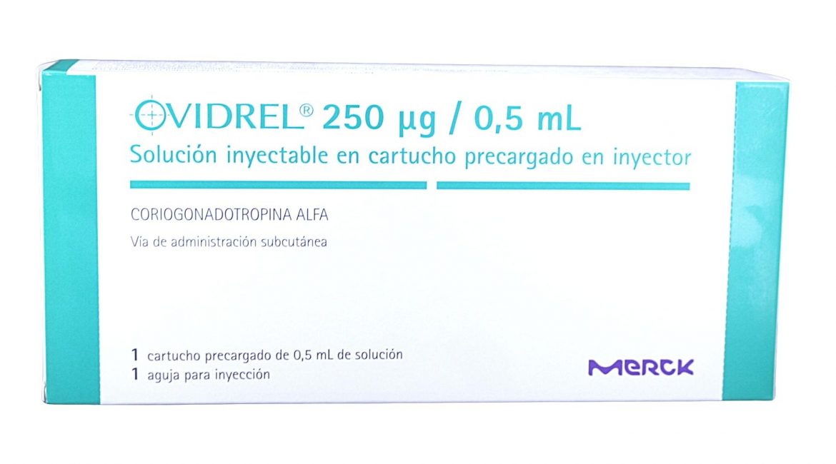 Ovidrel 250 mcg/0.5 mL inyect
