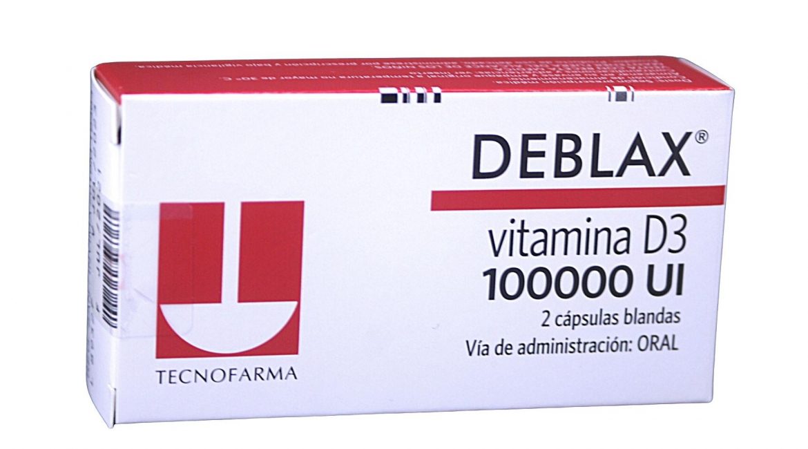 Deblax 100.000 UI * 2 caps.