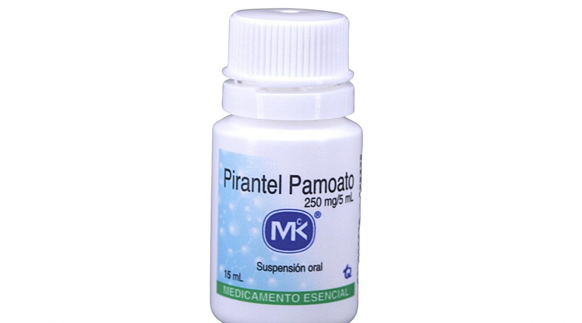Pirantel Pamoato MK 250 mg/5 mL suspen. * 15 mL.