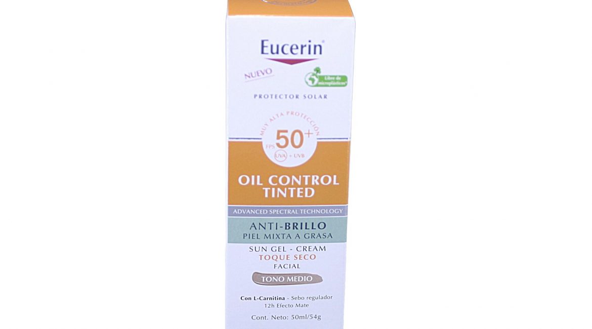 Eucerin Prot. Sol. FPS50 oil control * 50 mL - medio
