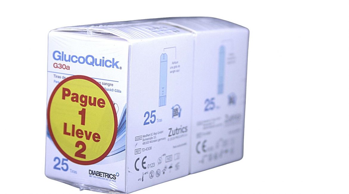 GlucoQuick G30A * 25 tiras