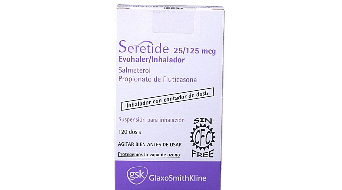 Seretide 25/125 mcg inhalador * 120 dosis