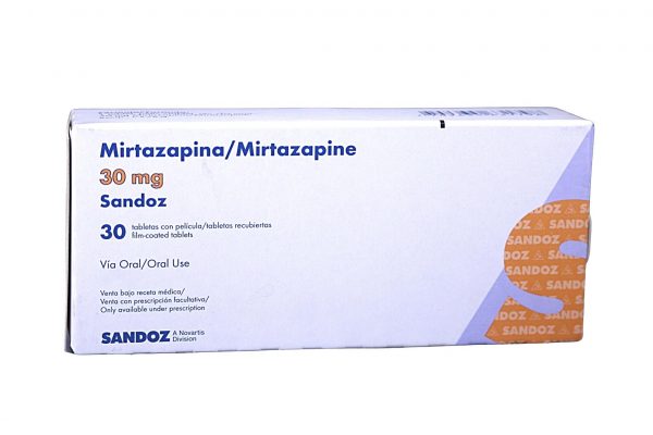 Mirtazapina 30 mg * 30 tabl. SZ SANDOZ