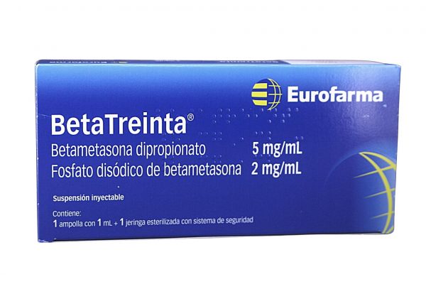 Betatreinta 5/2 mg amp. * 1 mL EUROFARMA