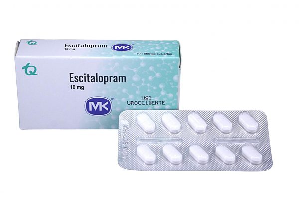 Escitalopram MK 10 mg * 10 tabl. TECNOQUIMICAS