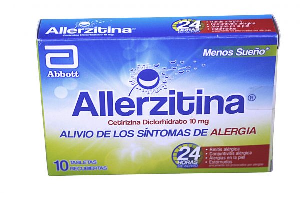 Allerzitina 10 mg * 10 tabl. ABBOTT