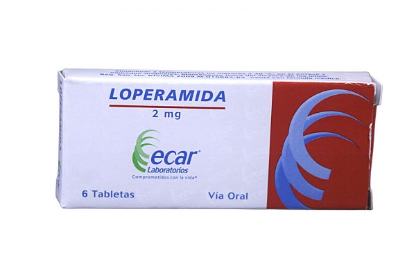 Loperamida 2 mg * 6 tabl. EC ECAR