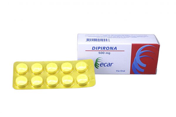 Dipirona 500 mg * 10 tabl. EC ECAR