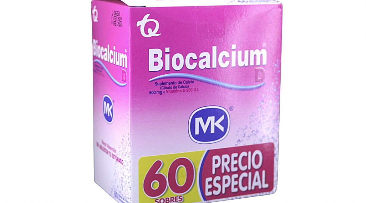 Biocalcium + D MK Polvo * 60 sobres