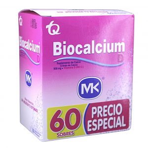 Biocalcium + D MK Polvo * 60 sobres
