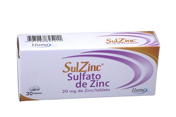 Sul Zinc 20 mg * 30 tabl.