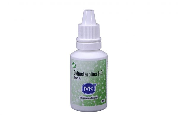 Oximetazolina MK HCI 0.025% soluc. nasal * 15 mL