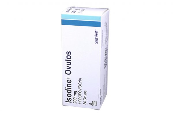 Isodine 200 mg * 12 ovulos