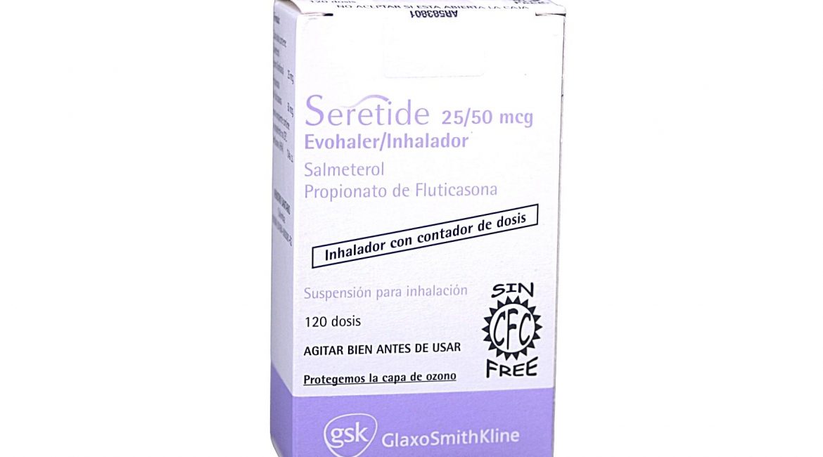Seretide 25/50 mcg inhalador * 120 dosis