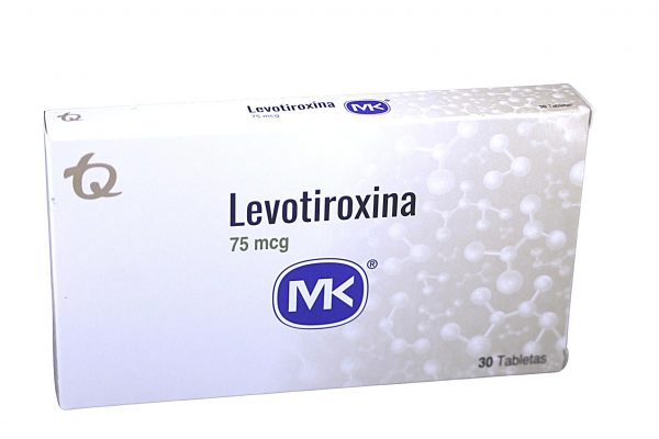 Levotiroxina MK 75 mg * 30 tabl. TECNOQUIMICAS