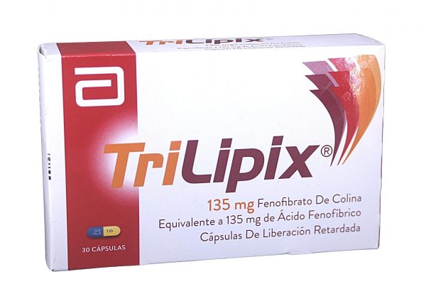 Trilipix Retard 135 mg * 30 caps.