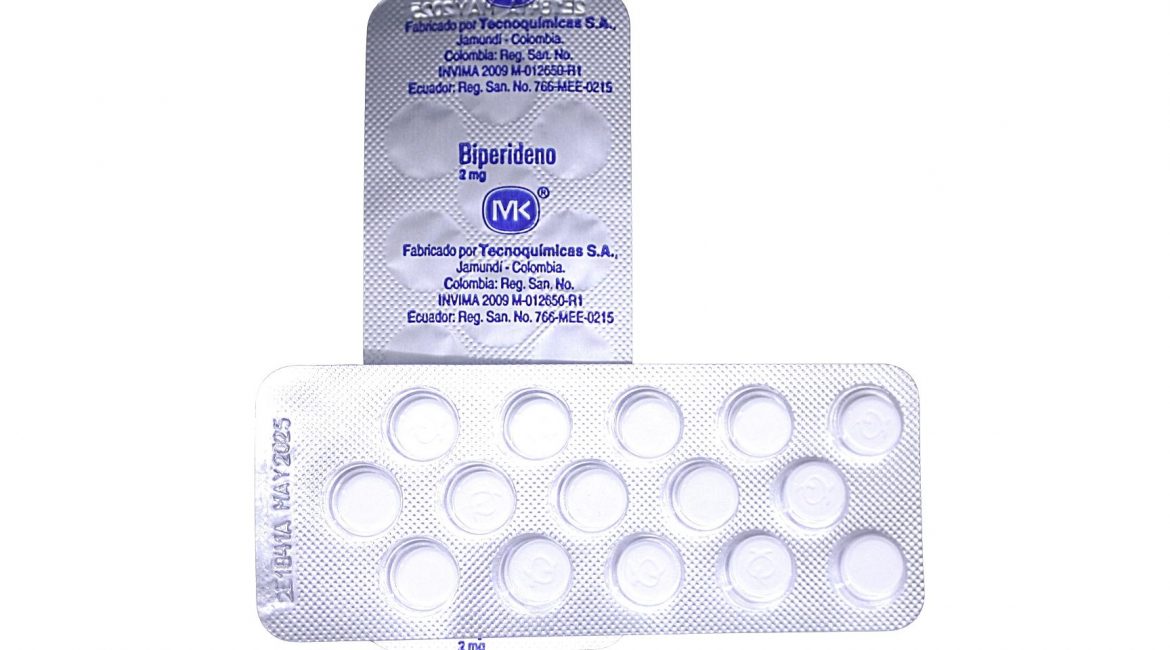 Biperideno MK 2 mg * 15 tabl.