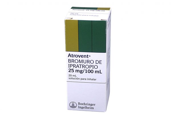 Atrovent 25mg /100 mL solucion * 20 mL BOEHRINGER