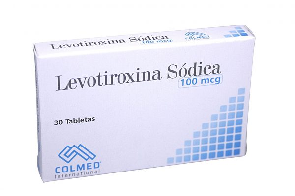 Levotiroxina Sódica 100 mcg * 30 tabl. COLMED PROCAPS