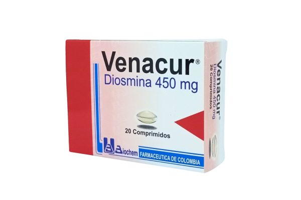 Venacur 450 mg * 20 tabl. BIOCHEM FARMACEUTICA