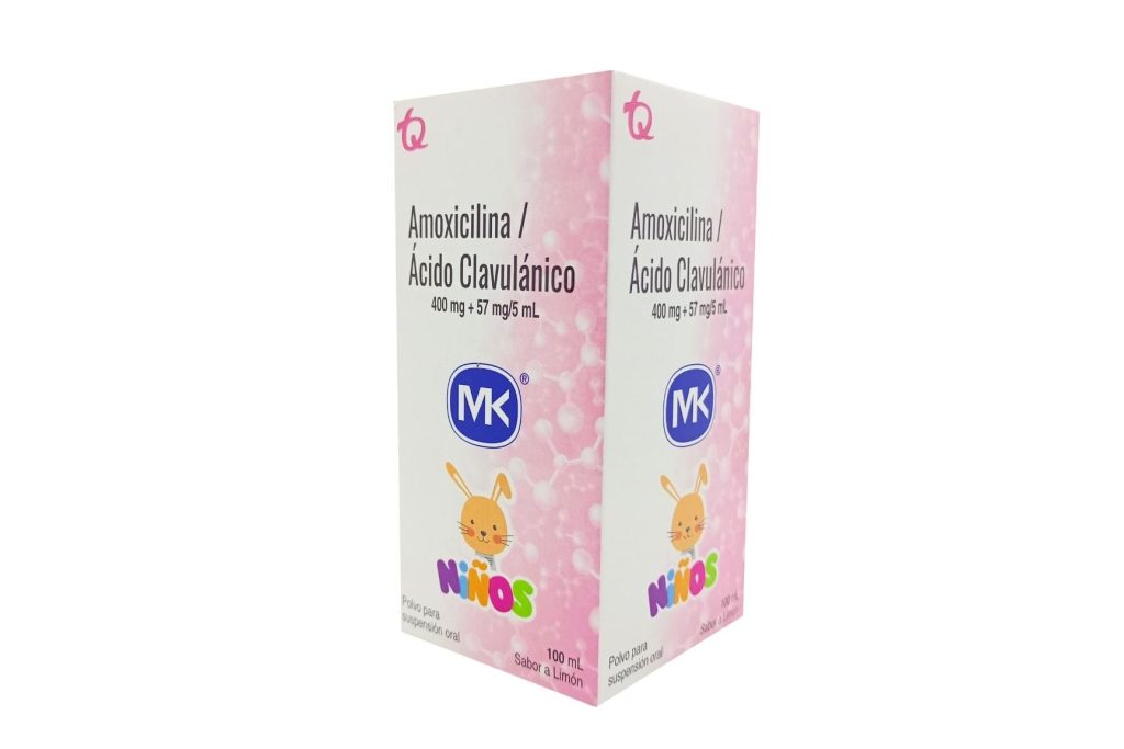 Amoxicilina/Ac clavulanico MK 400/57 mg * 100 mL. - Uroccidente
