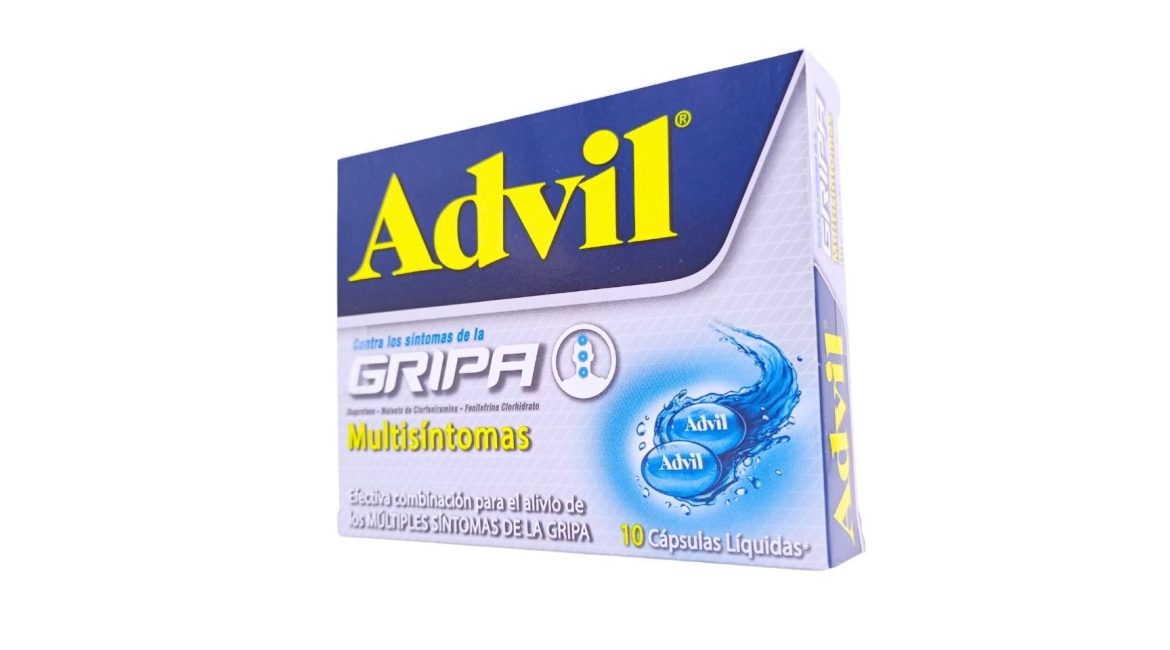 Advil Gripa * 10 caps.