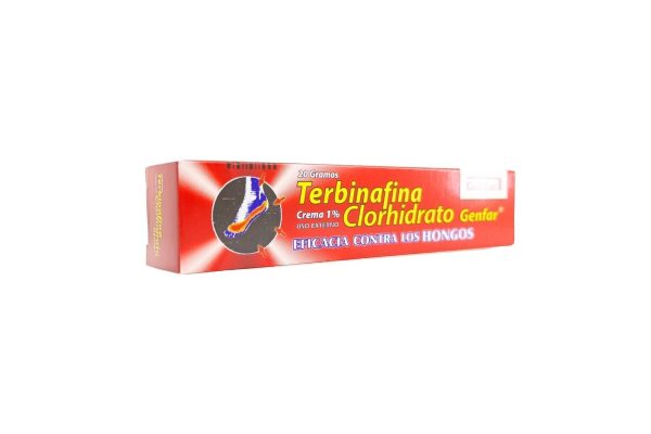 Terbinafina 1% crema * 20 gr. GF GENFAR