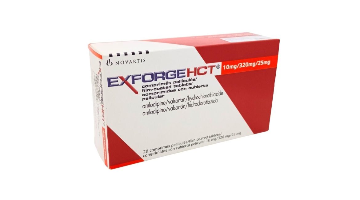 Exforge HCT 10/320/25 mg * 28 comprim.
