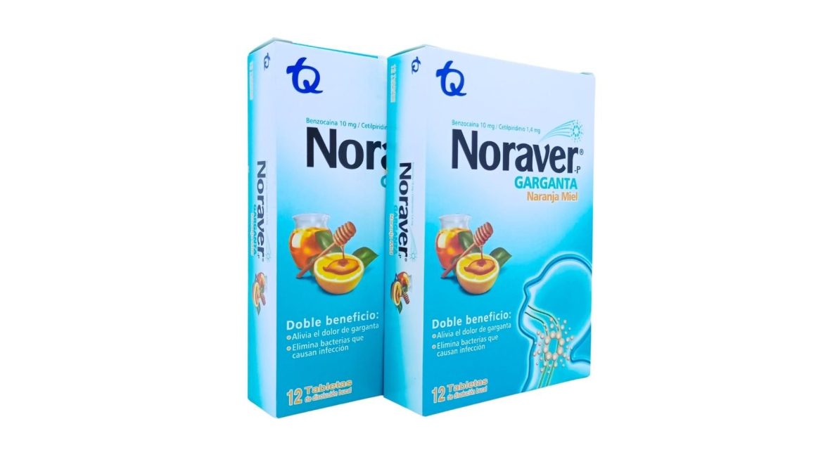 Noraver-P Garganta * 12 tabl.