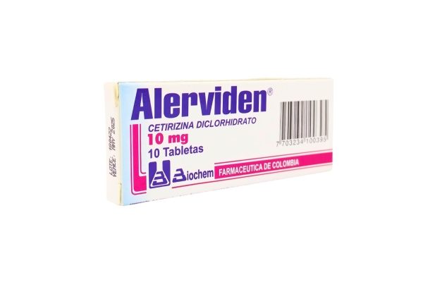 Alerviden 10 mg * 10 tabl. BIOCHEM FARMACEUTICA