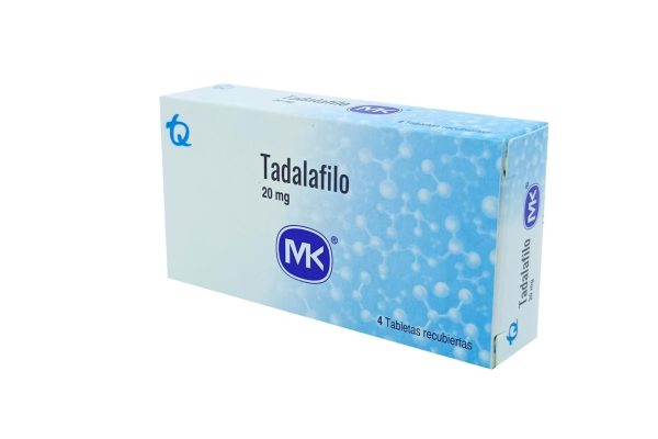 Tadalafilo MK 20 mg * 4 tabl.