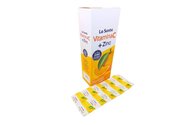 Vit. C 500 mg + Zinc * 10 tabl. mastic. LS